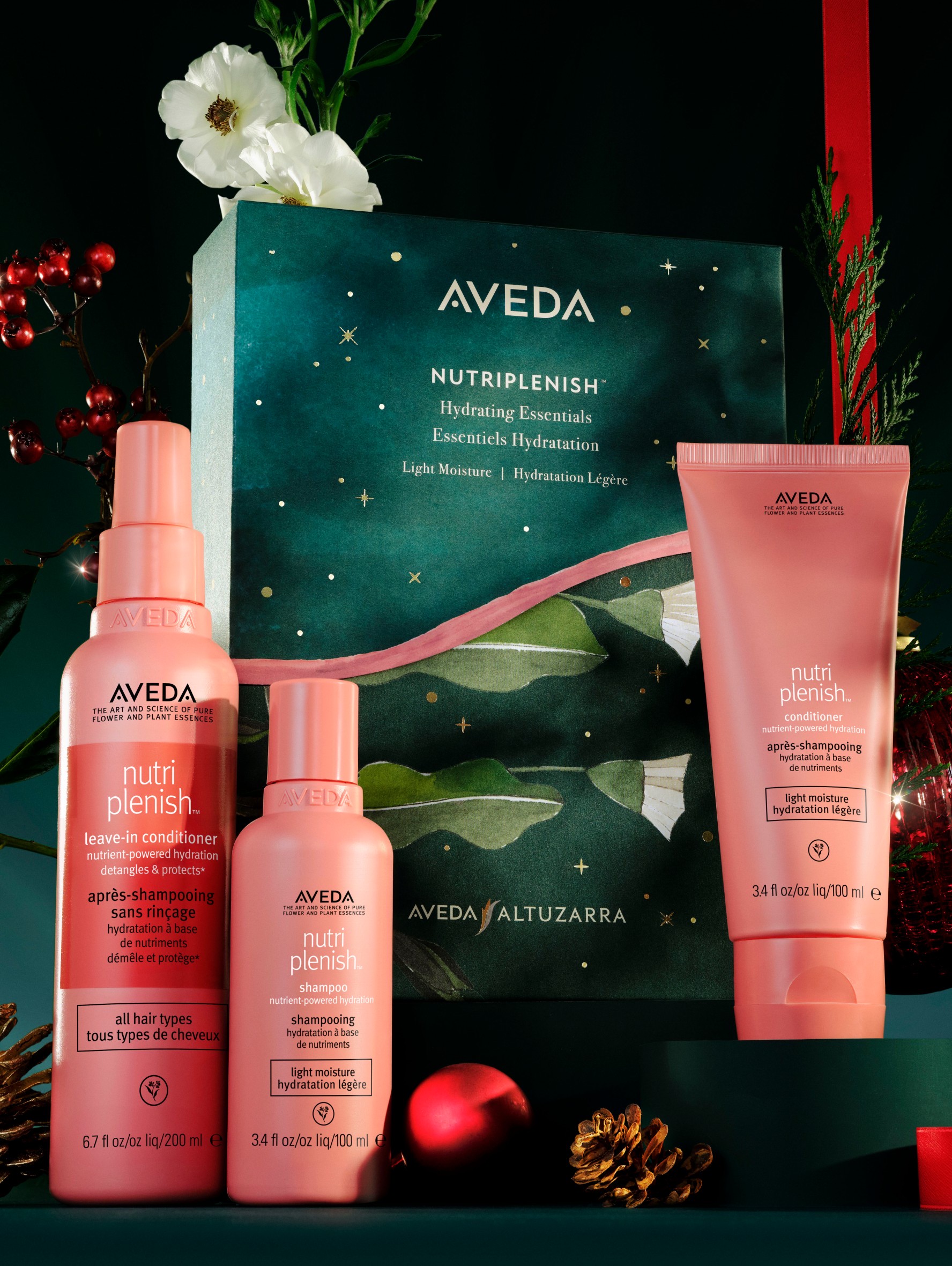 AVEDA ニュートリプレニッシュ ハイドレーティング エッセンシャル ギフト（ライト）