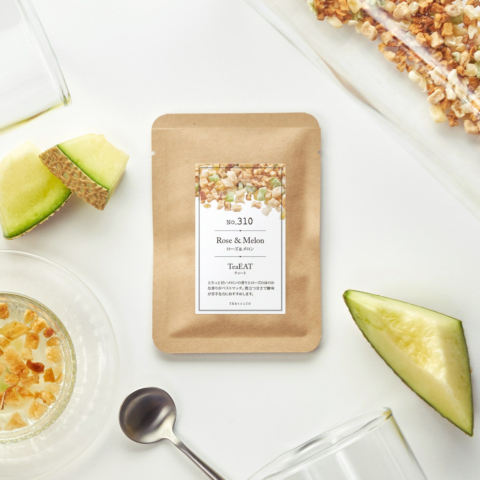 TEA trico ティート ローズ＆メロン 50g